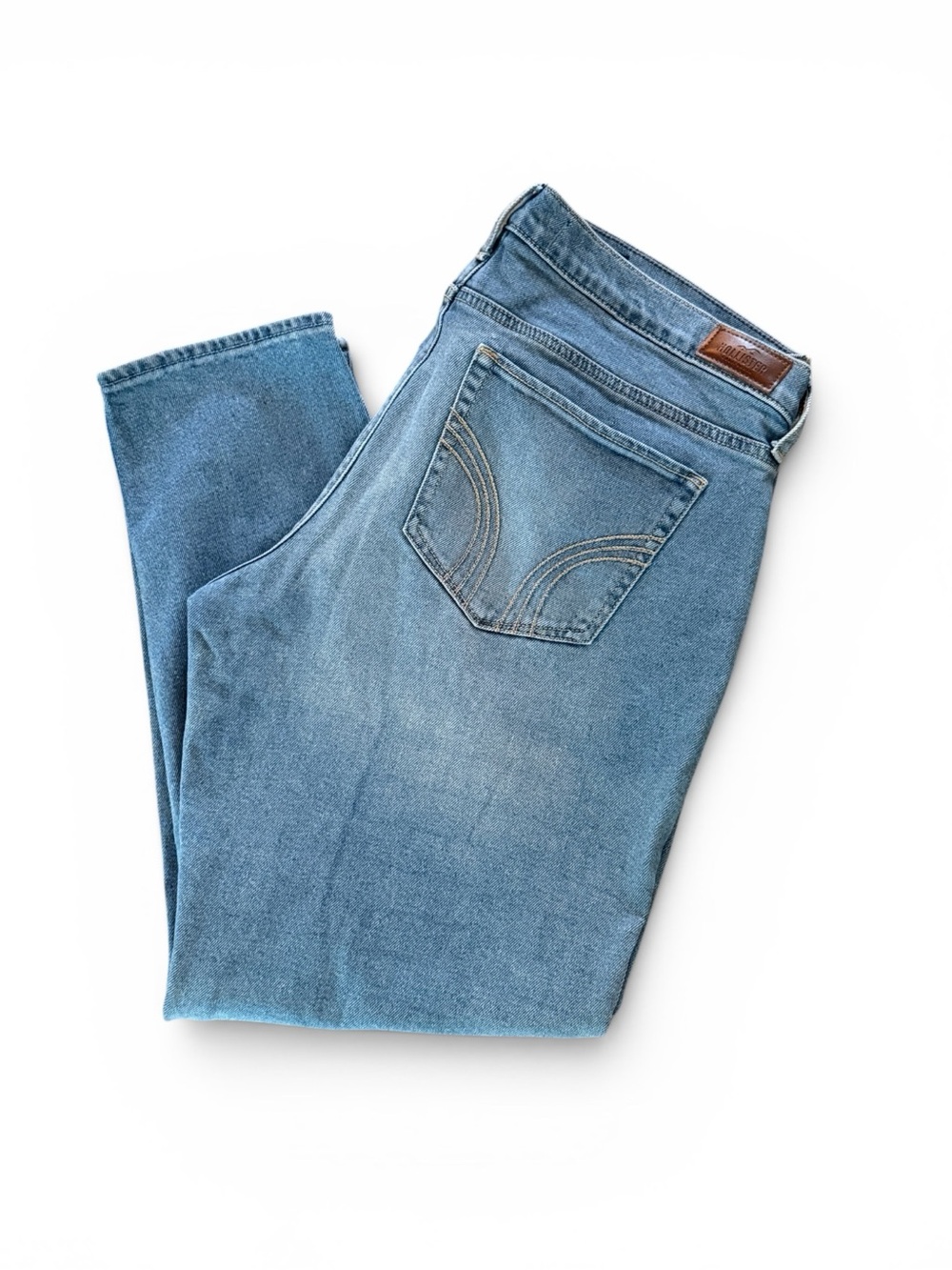 Women’s Hollister Low-Rise Crop Boyfriend Jeans